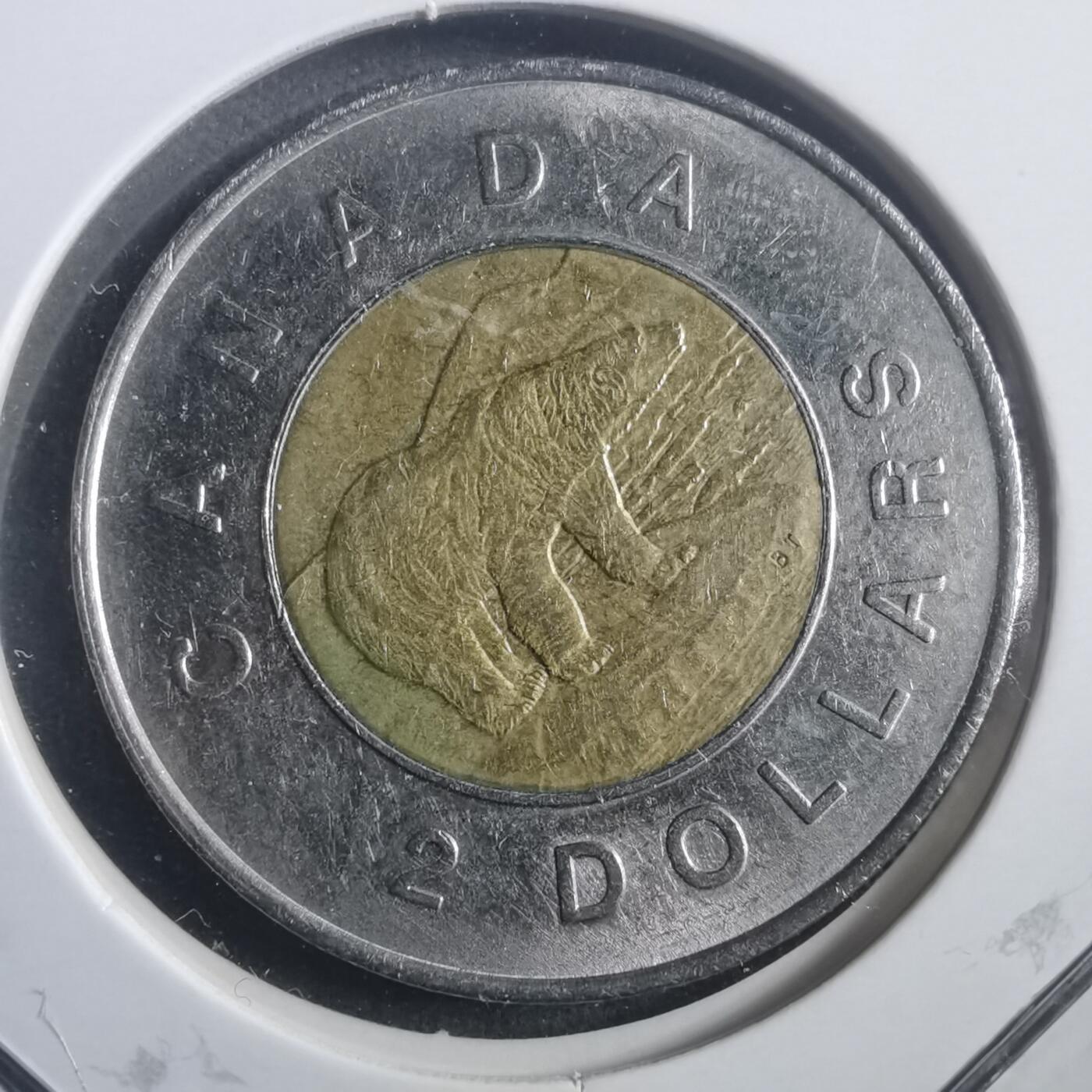 沼泽如烟--第904场 加拿大1996年2元