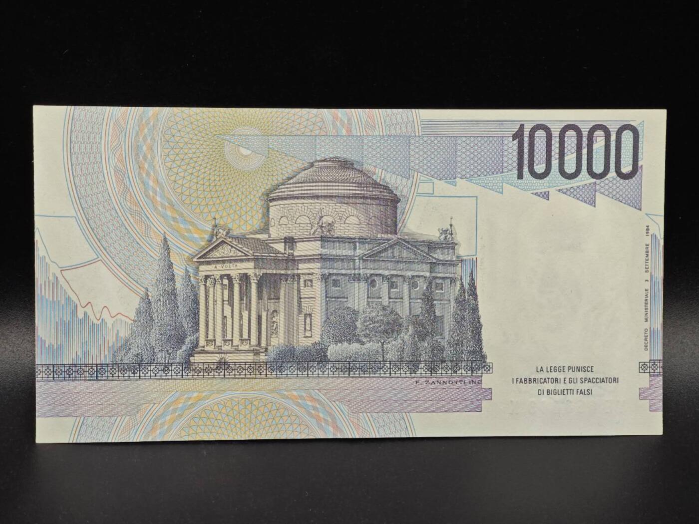 【淘币小摊】限时拍第八百拍  纸币场  满百包邮可预留两周  周一统一发货  意大利10000里拉