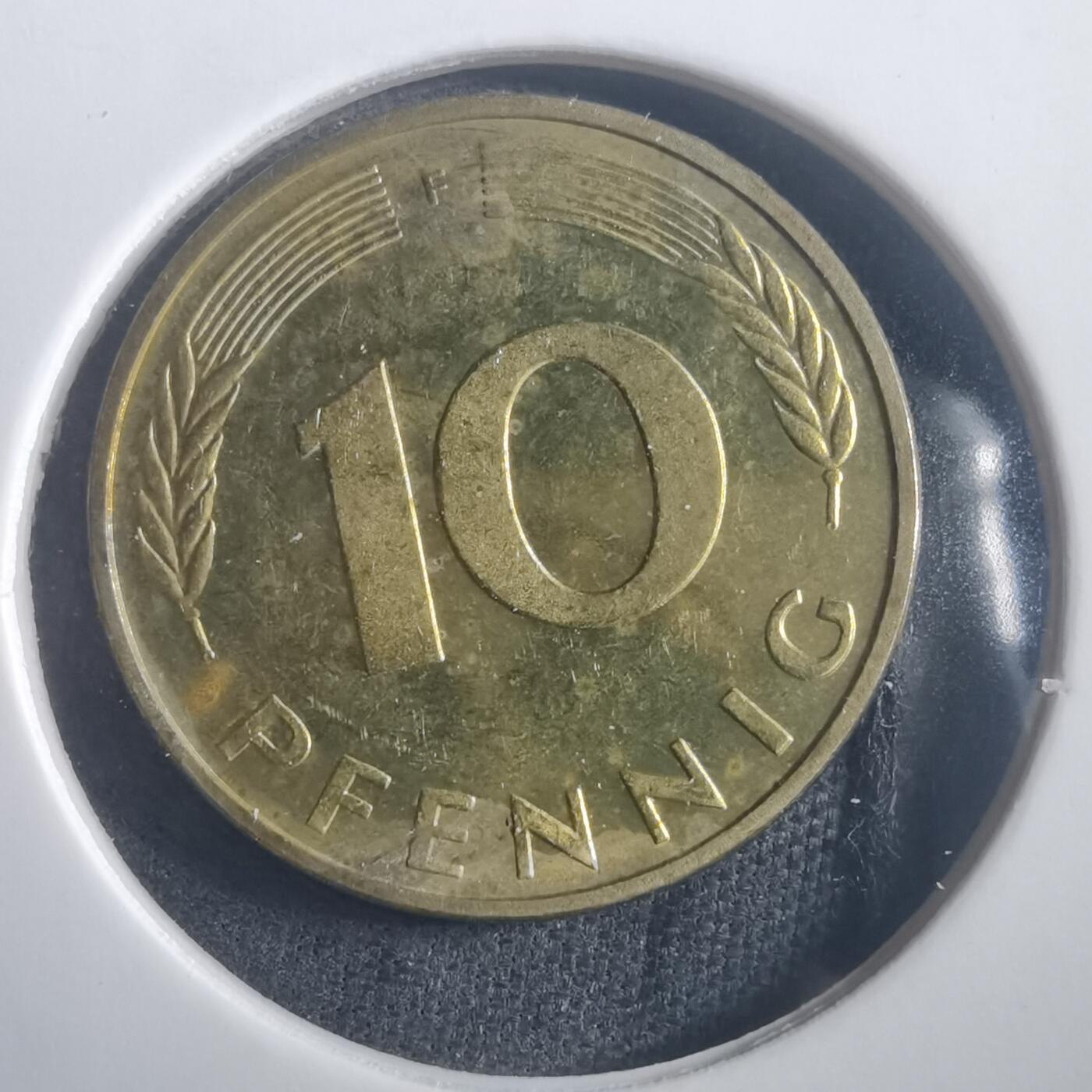 沼泽如烟--第904场 德国1994年10芬尼