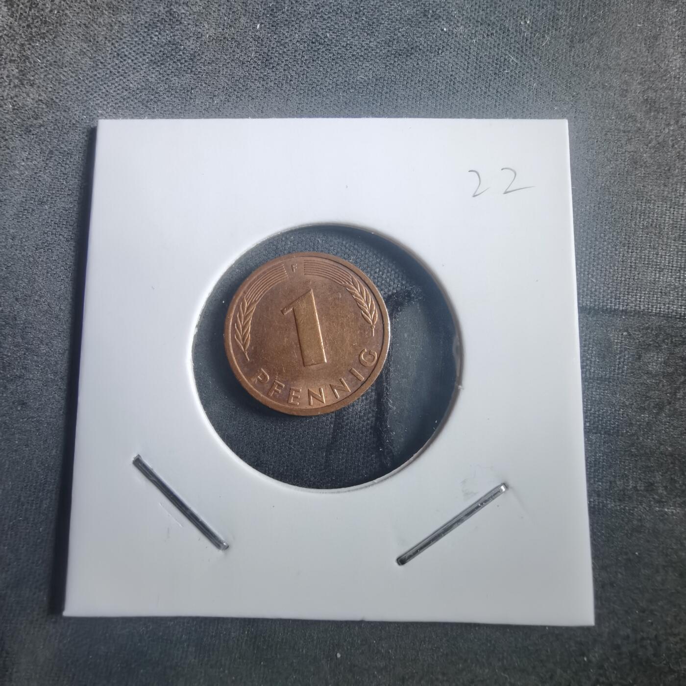 沼泽如烟--第904场 德国1991年1芬尼