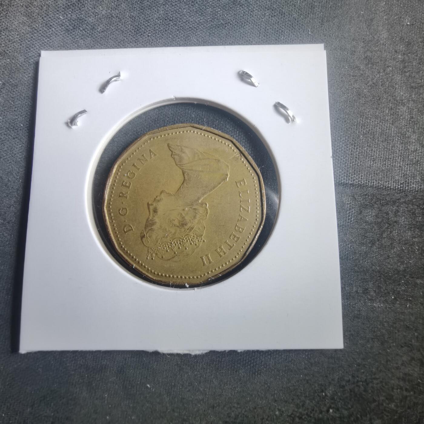 沼泽如烟--第904场 加拿大1987年一元