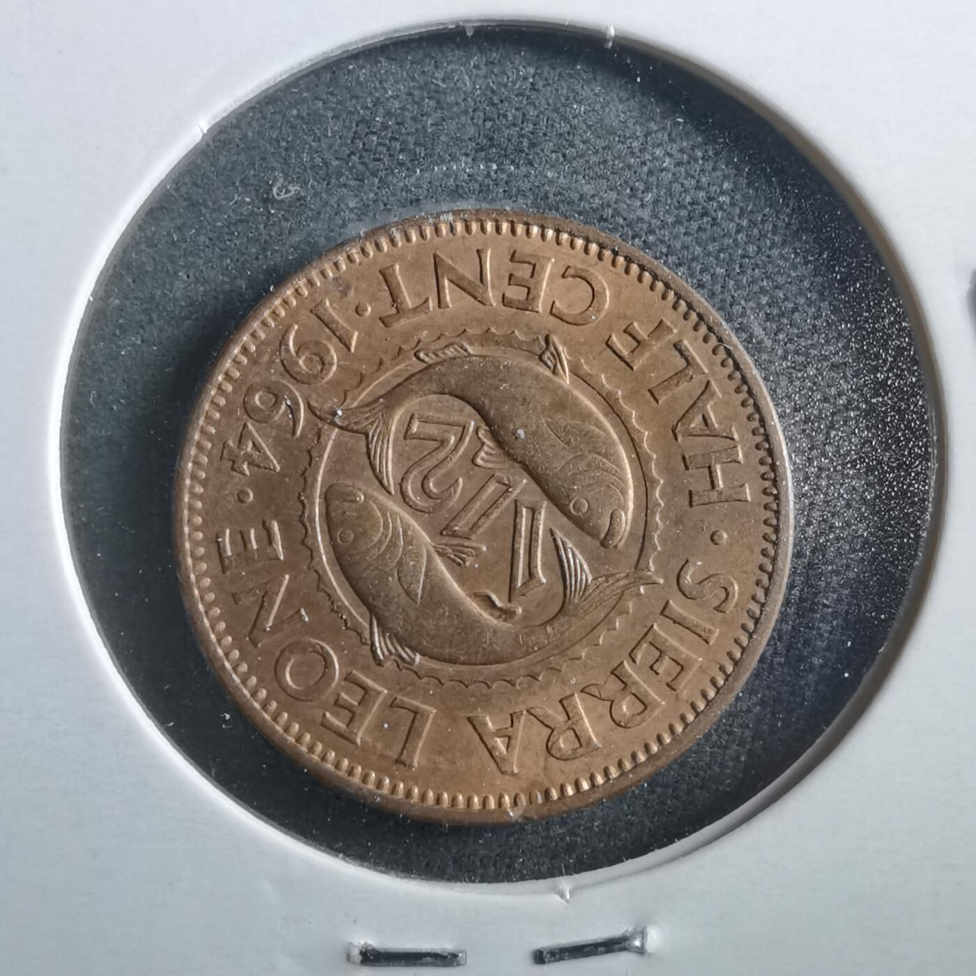 沼泽如烟--第906场 塞拉利昂1964年半分