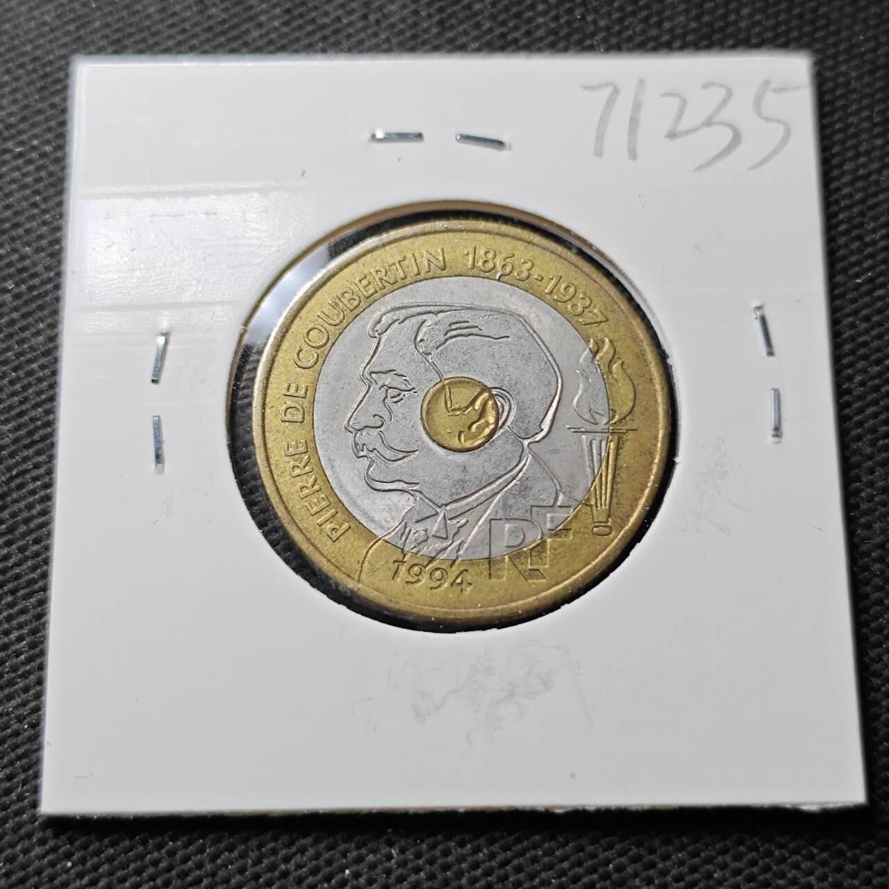 KK钱币收藏小铺  第371场  2月预留时间 周末发货  法国20法郎