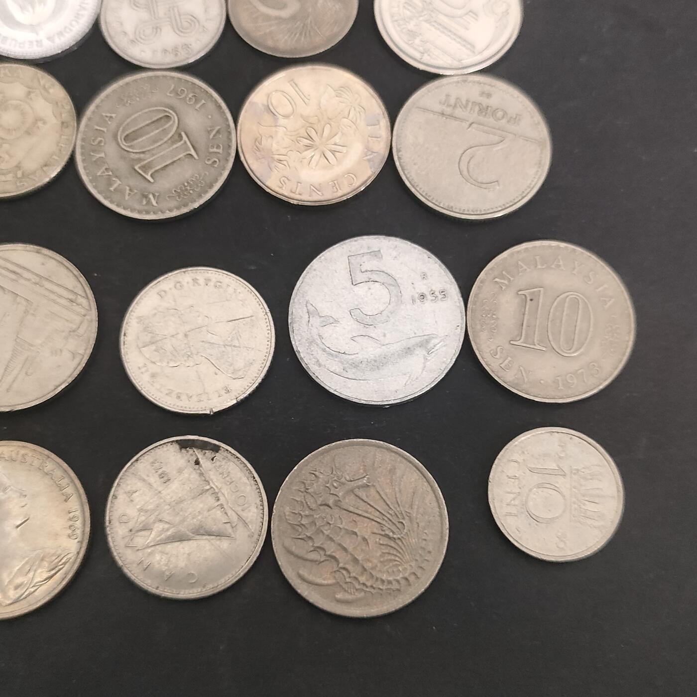 猩哥外币小铺➨【第202场】 钱币20个