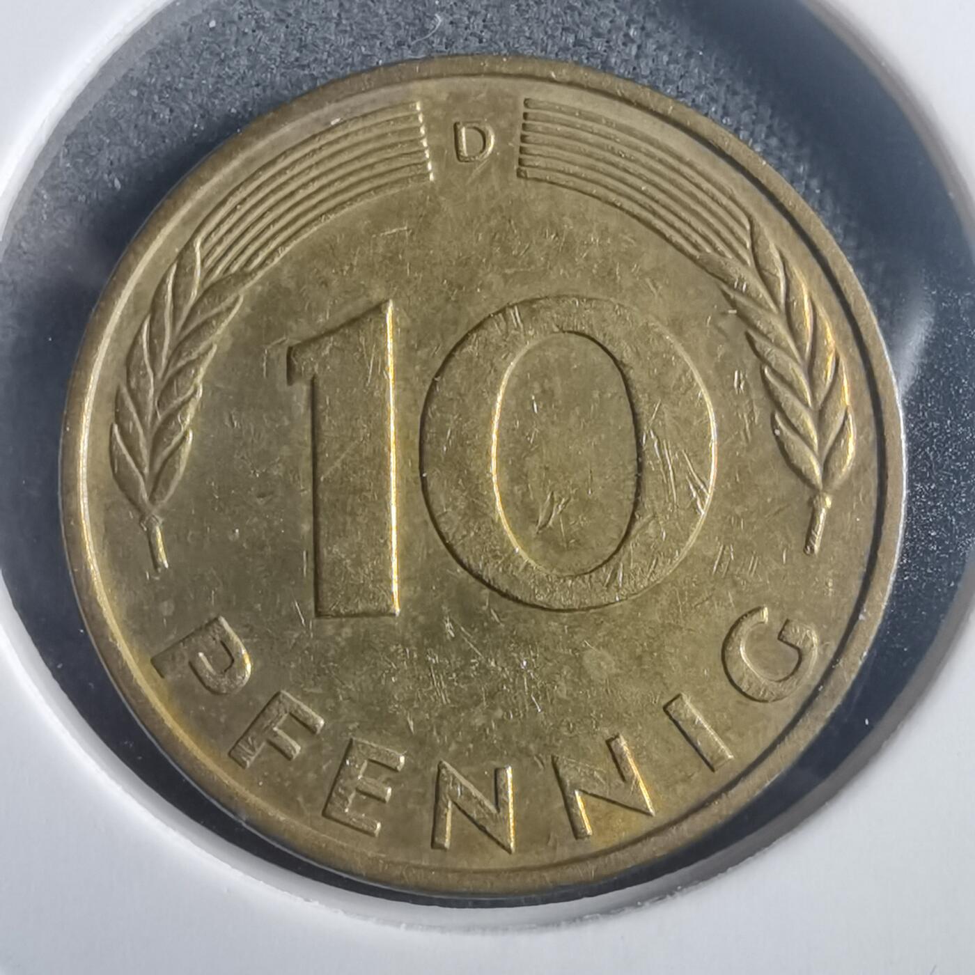 沼泽如烟--第904场 德国1979年10芬尼