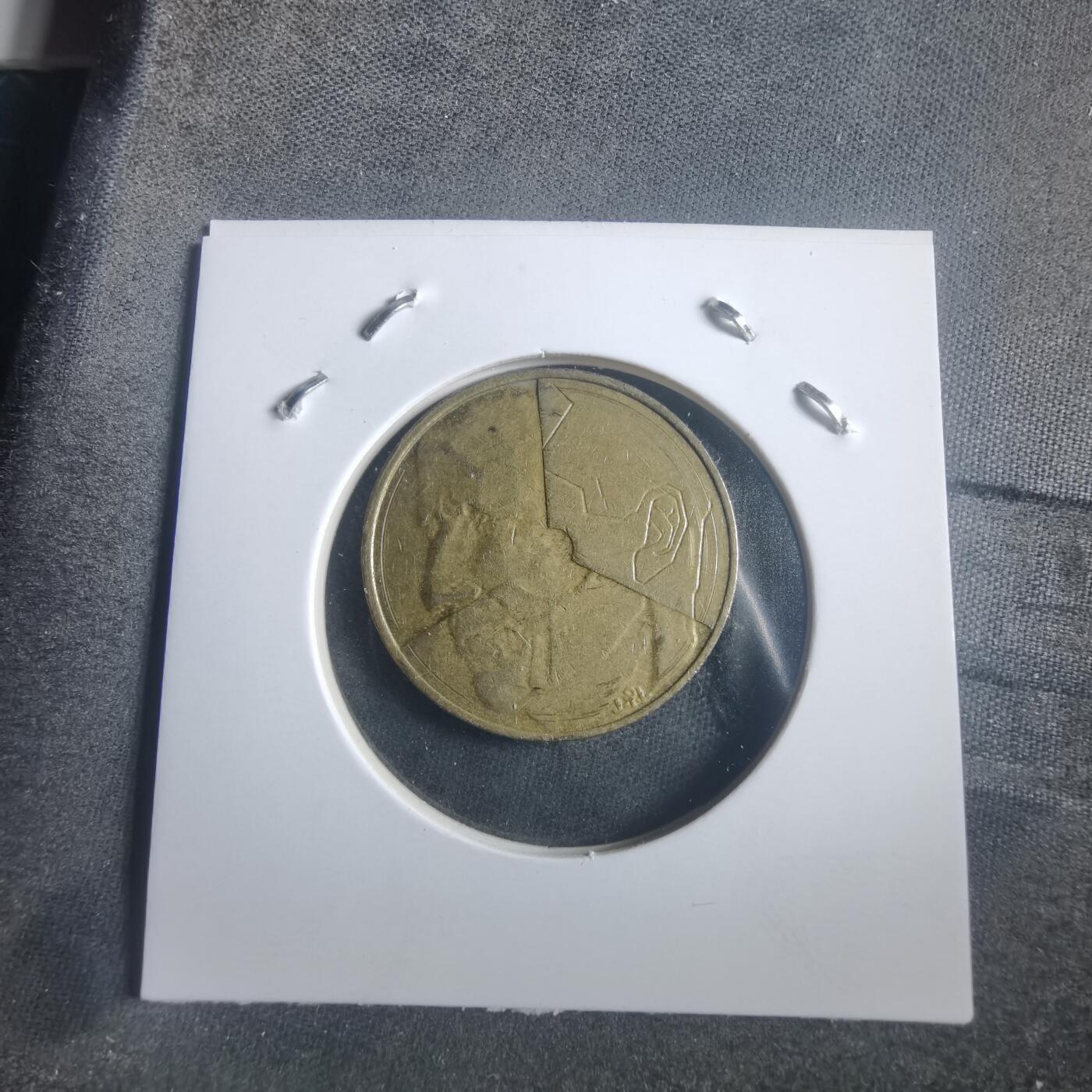 沼泽如烟--第904场 比利时1987年5法郎