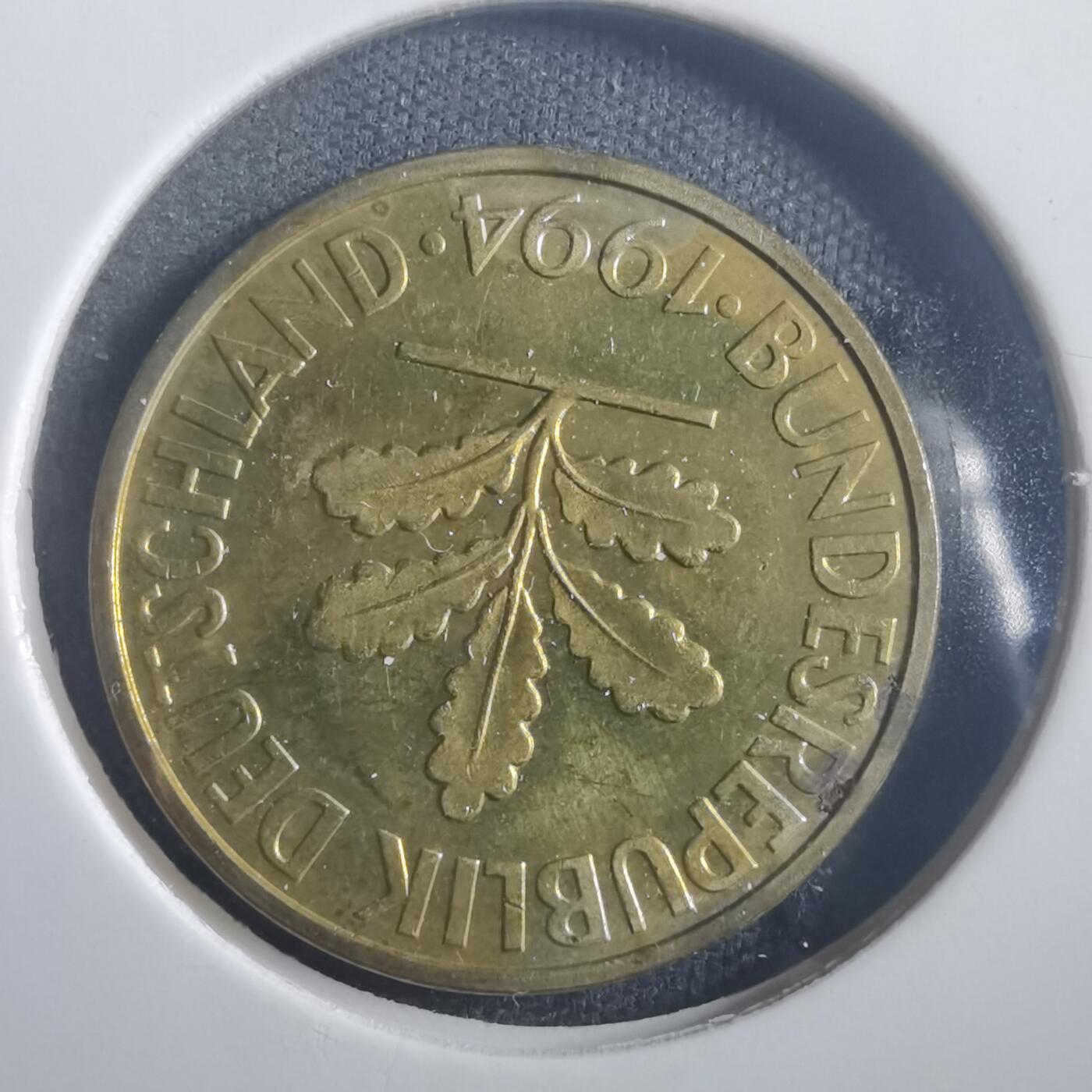 沼泽如烟--第904场 德国1994年10芬尼