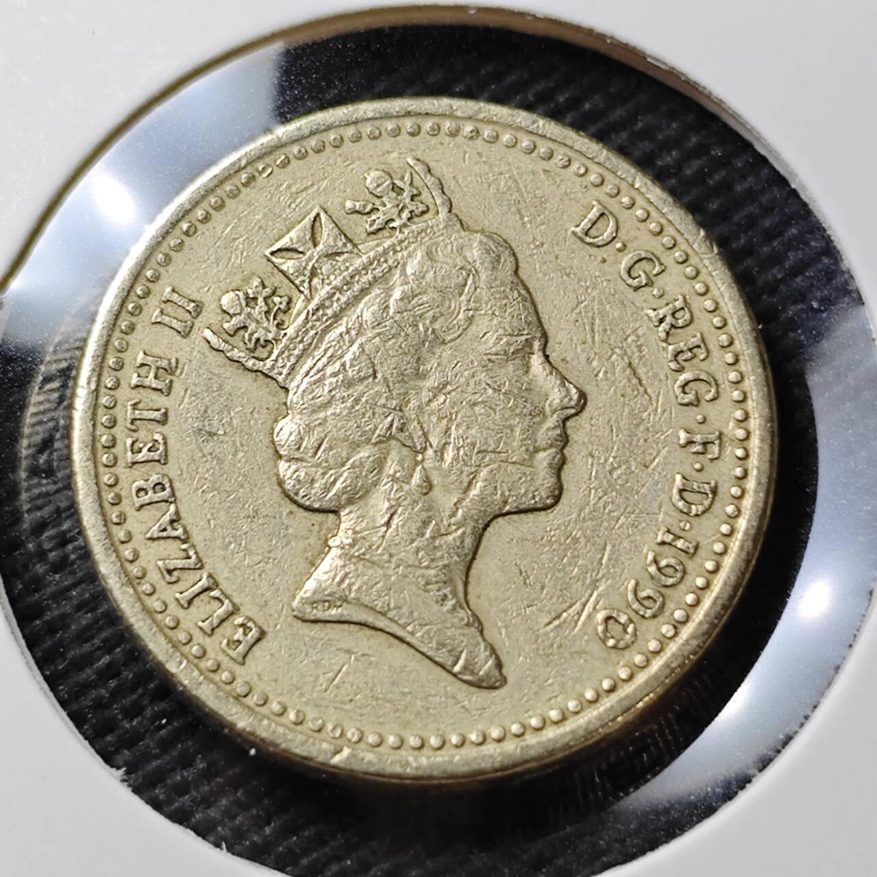 KK钱币收藏小铺  第372场  2月预留时间 周末发货  英国1镑