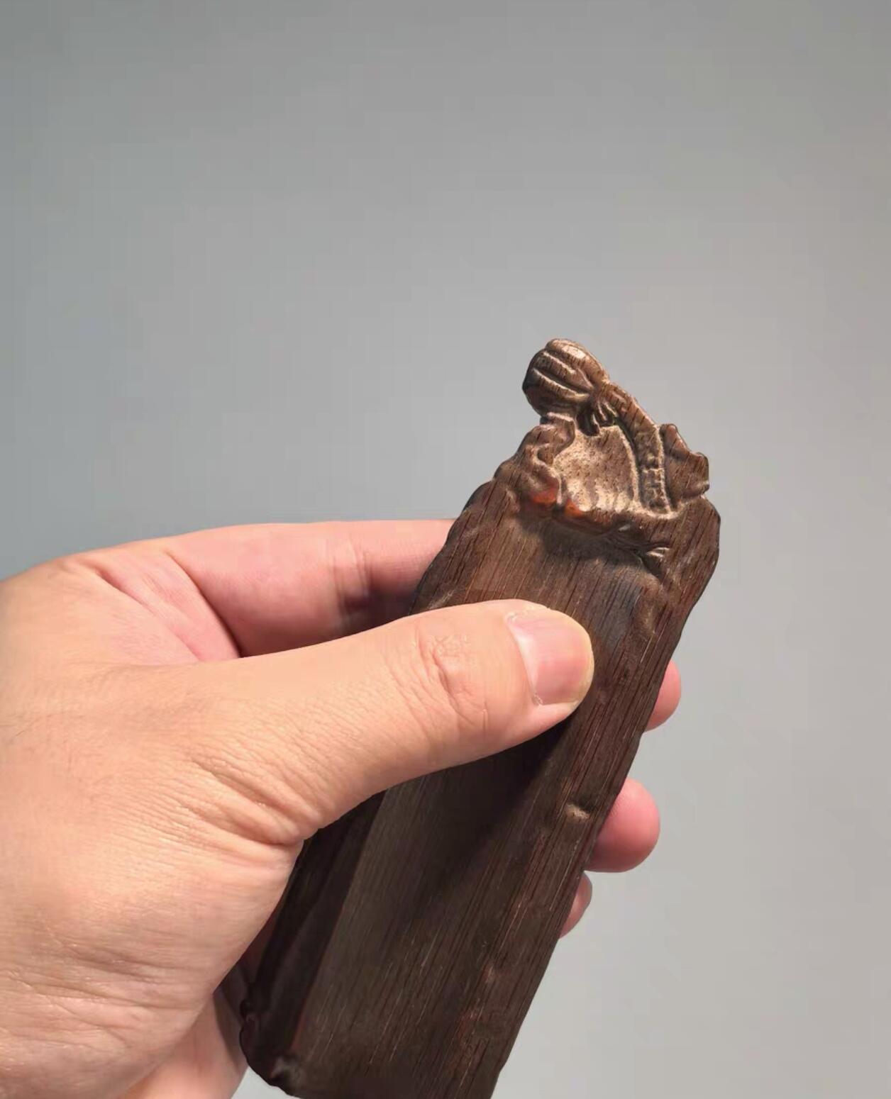 兰馨堂古玩杂项专场 竹雕竹铲摆件