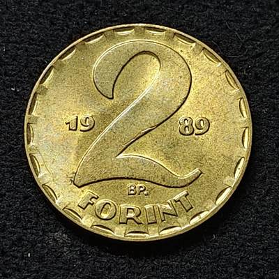 【全场包邮】纯粹捡漏拍478场（免费代拍第15场） - 匈牙利1989年2福林