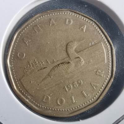 沼泽如烟--第904场 - 加拿大1989年一元