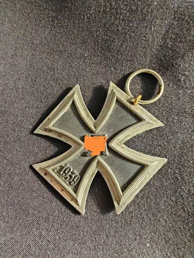 时顺第二十五拍 - 德国二级铁十字奖章，包岑方向挖土挖出修复，品相较差