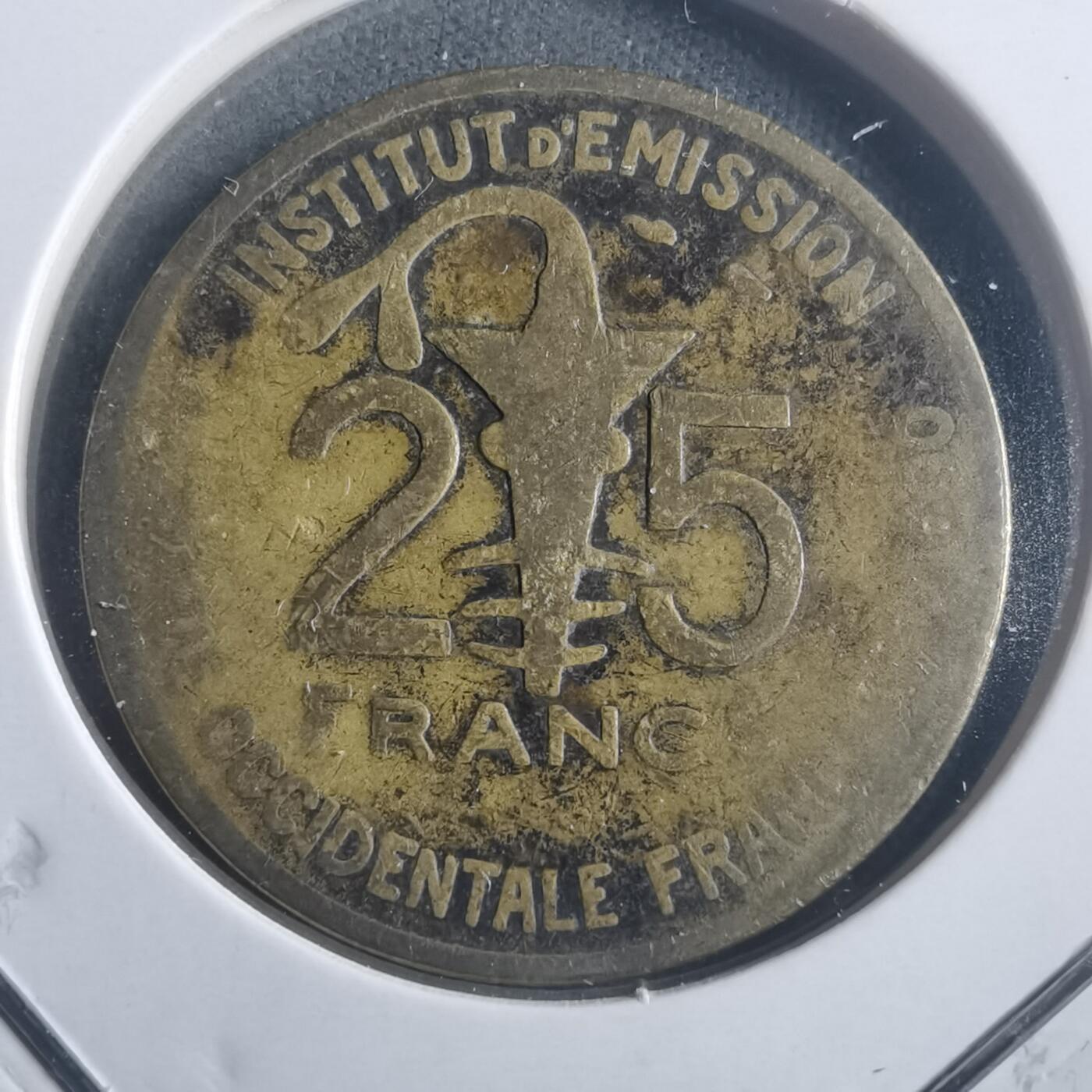 沼泽如烟--第904场 西非1957年25法郎