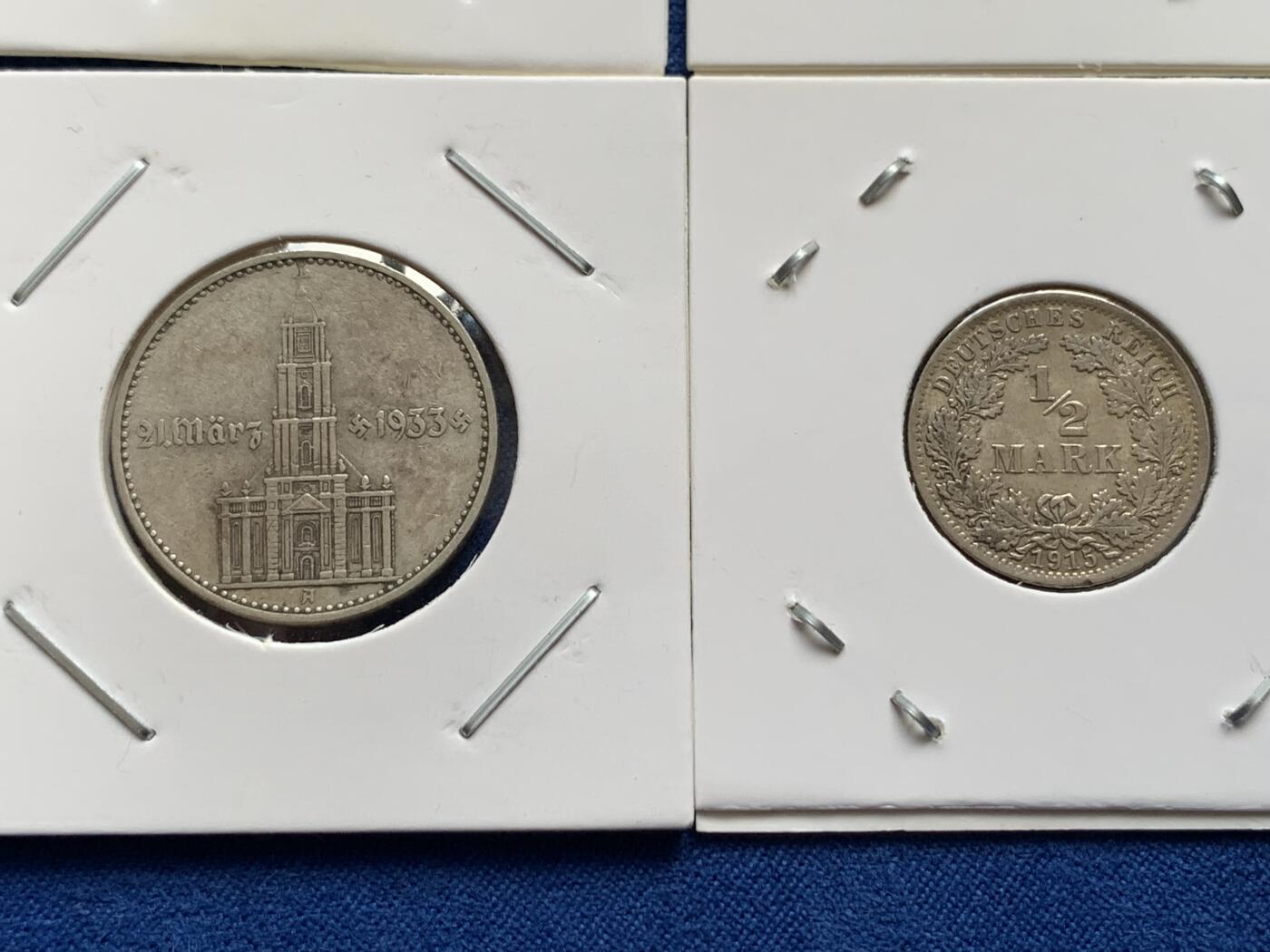 《竞宝斋》第438场 周日，周一，周二 3场连拍 （全场包邮） 八枚一组 德国日本民国半圆桑给巴尔蒙巴萨 细节见图