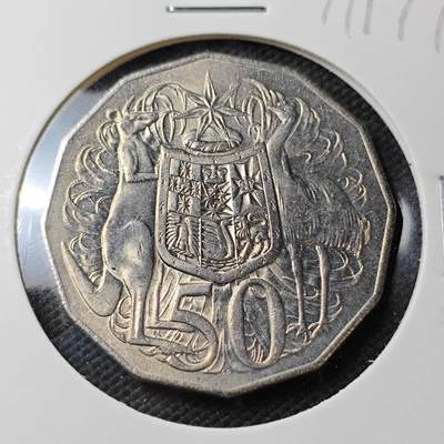 KK钱币收藏小铺  第371场  2月预留时间 周末发货 -  1979澳大利亚50便士 好品