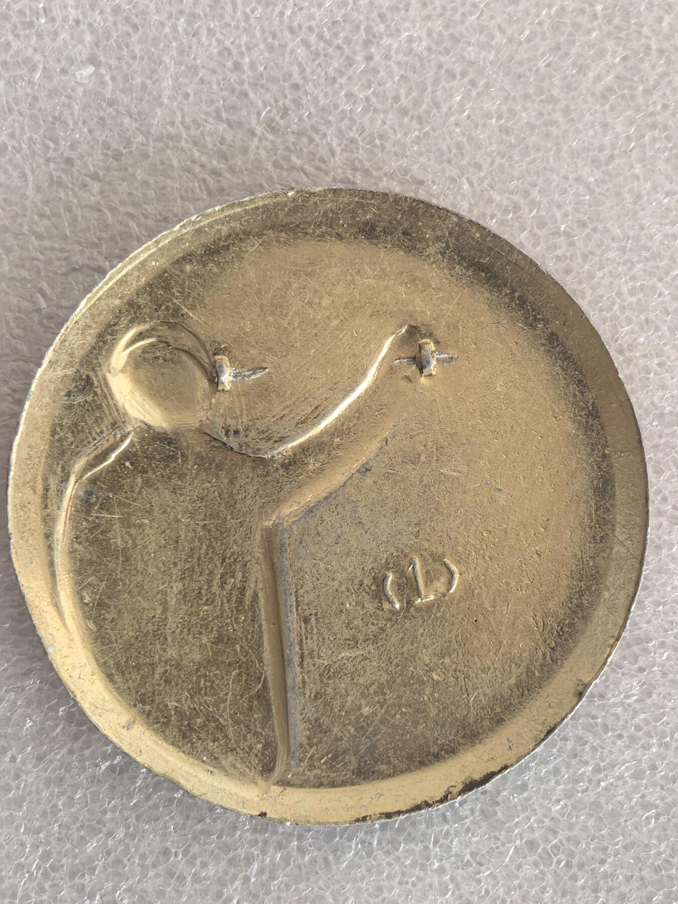 红色像章专场.包老包真.文革时期.实图拍摄.特价惠友 毛主席像章直径约60MM保真包老..编号280023