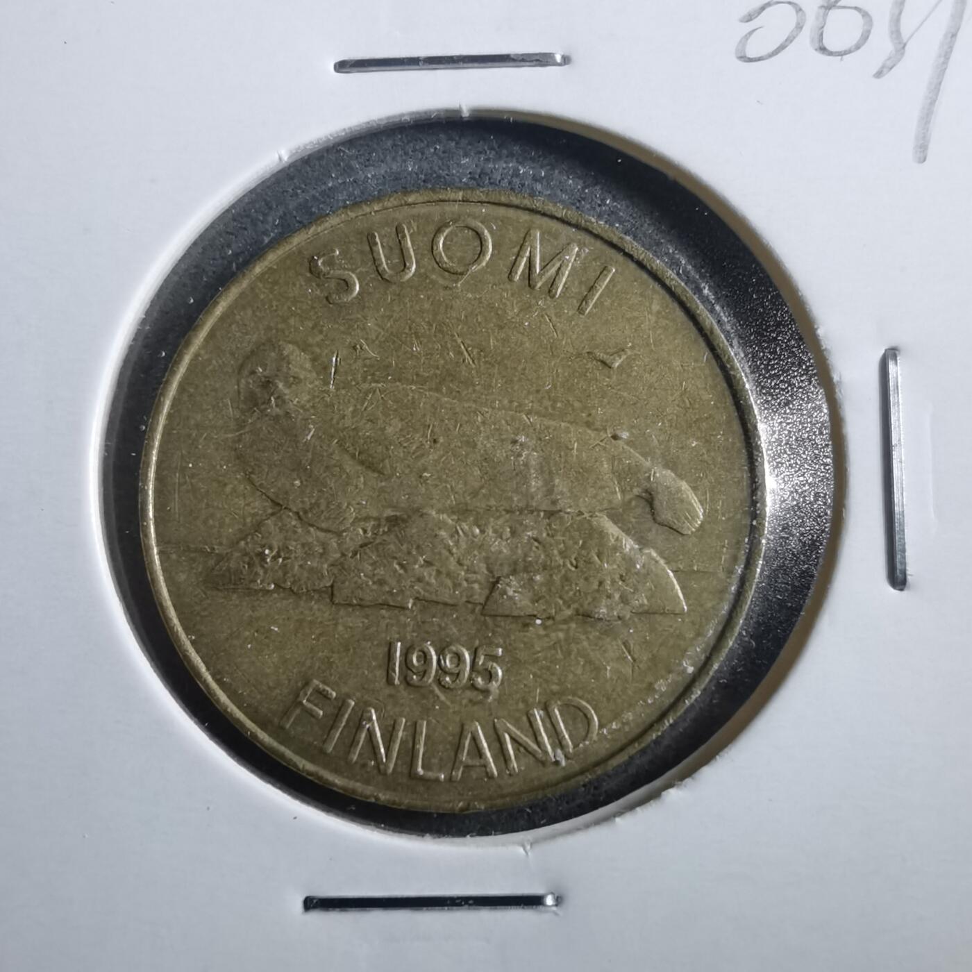 沼泽如烟--第906场 芬兰1995年5马克