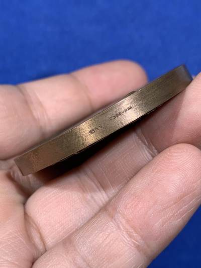 《竞宝斋》第438场 周日，周一，周二 3场连拍 （全场包邮） 法国鲁昂市议会颁发纪念铜章 69.9克 49.8mm 1969 丰饶角铜标边铭 带盒