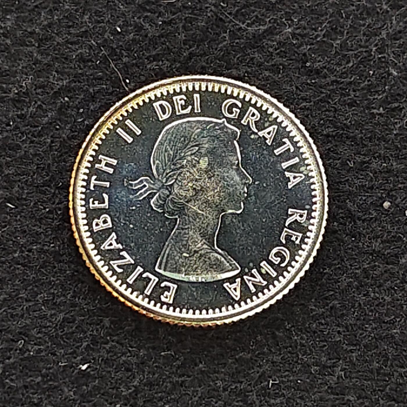 【全场包邮】纯粹捡漏拍478场（免费代拍第15场） 加拿大1964年10分银币