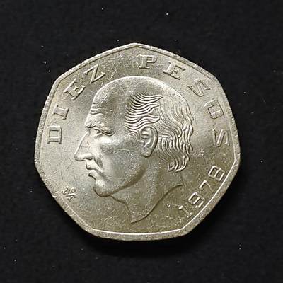 【全场包邮】纯粹捡漏拍478场（免费代拍第15场） - 墨西哥1978年10比索伊达尔戈