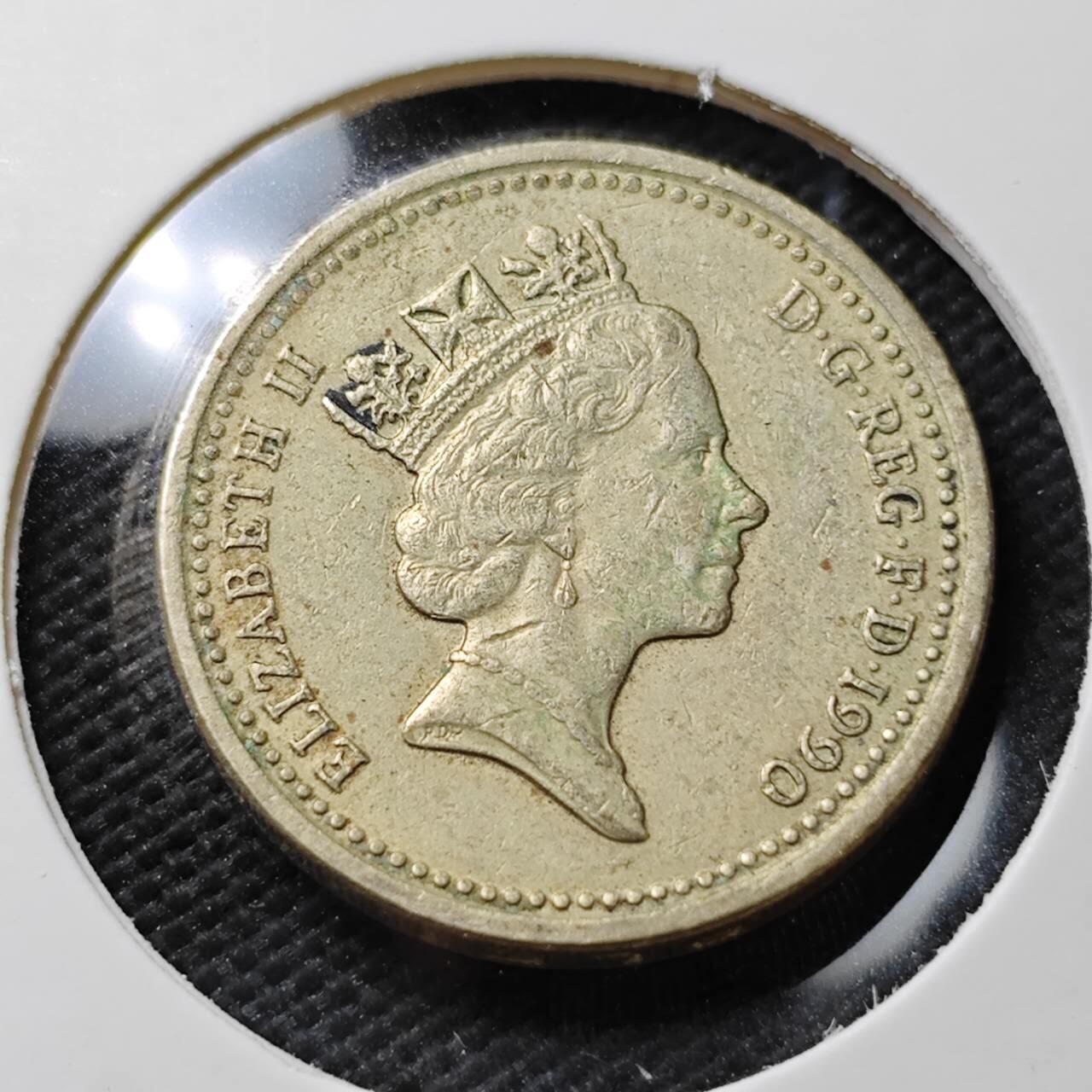 KK钱币收藏小铺  第371场  2月预留时间 周末发货  英国1镑