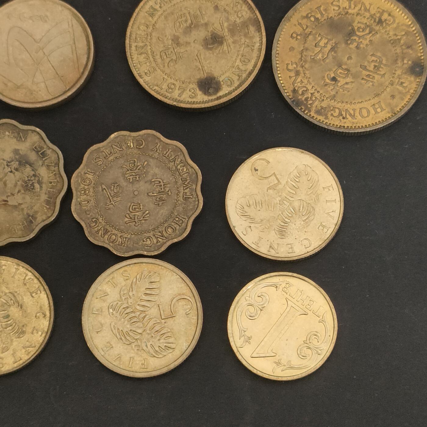 猩哥外币小铺➨【第202场】 钱币16个