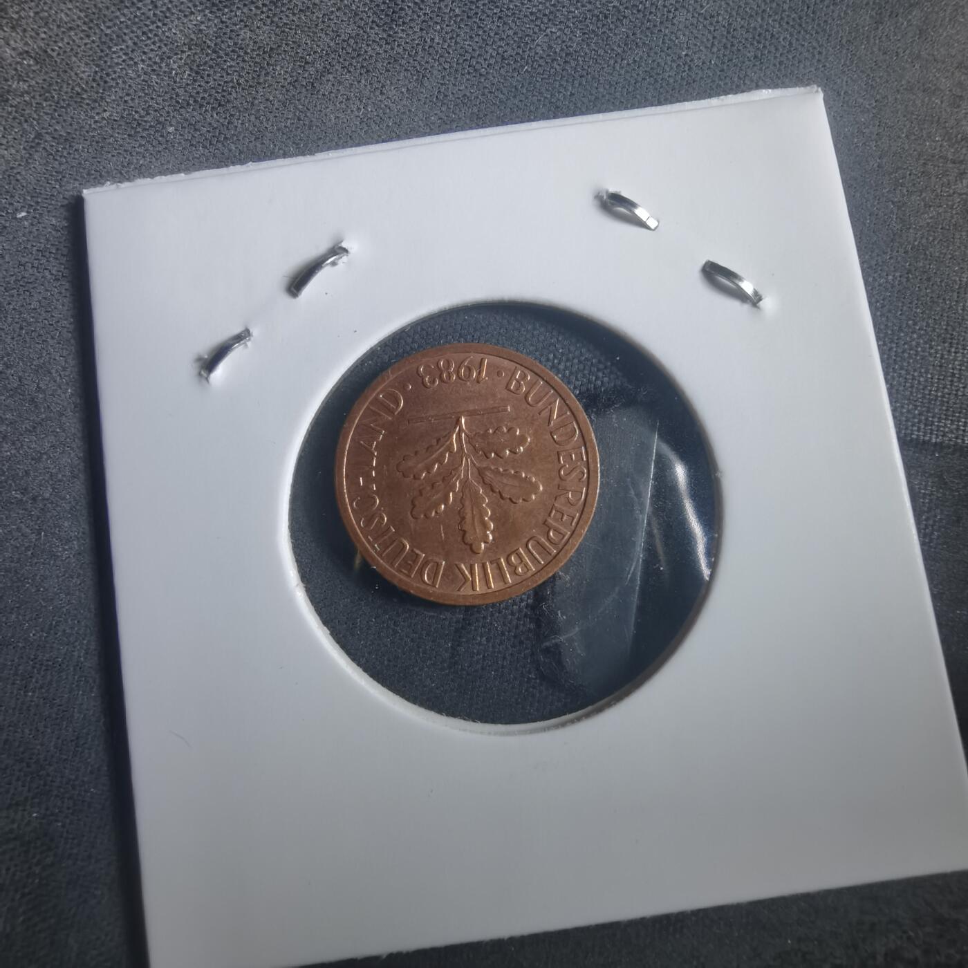 沼泽如烟--第904场 德国1983年1芬尼