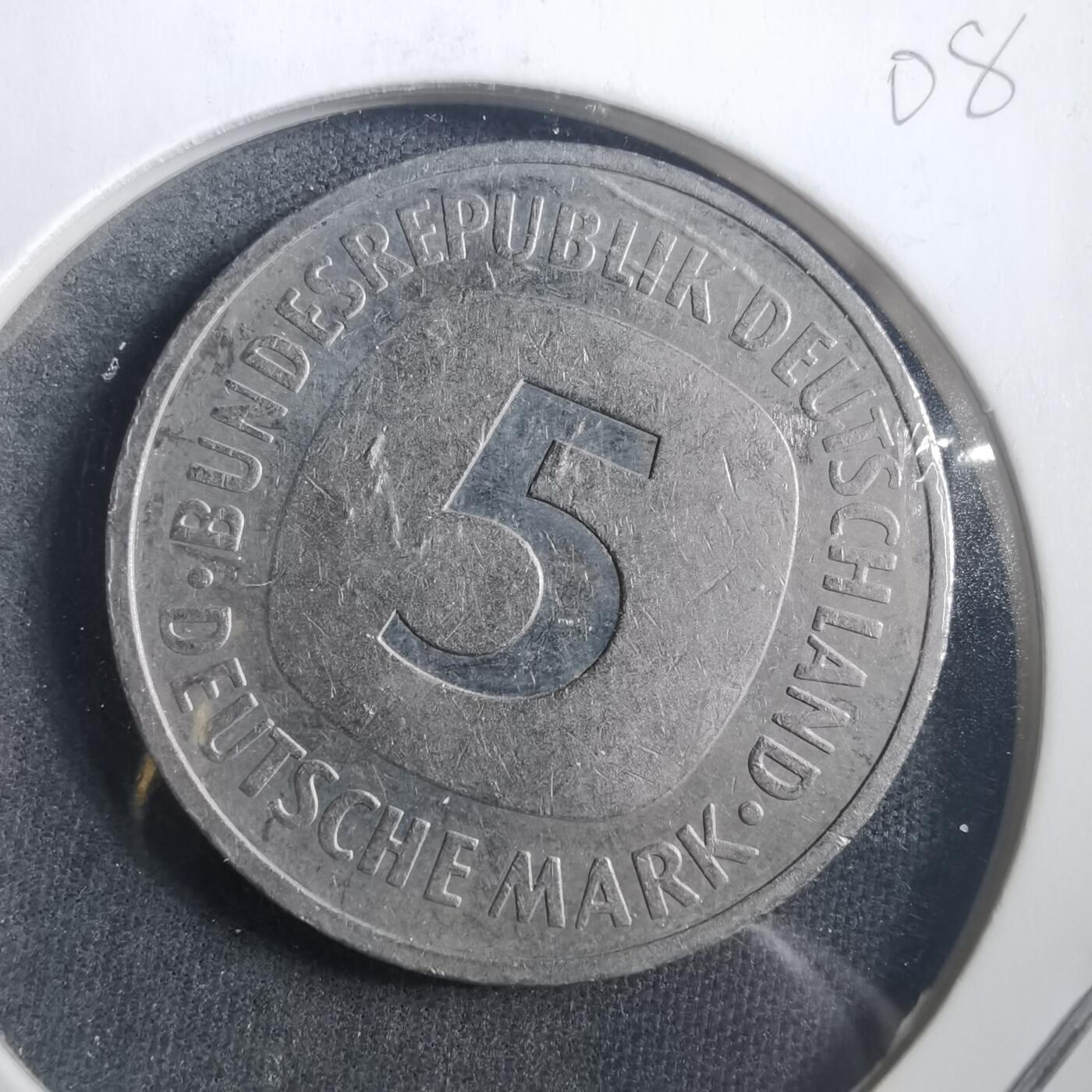 沼泽如烟--第904场 德国1990年5马克