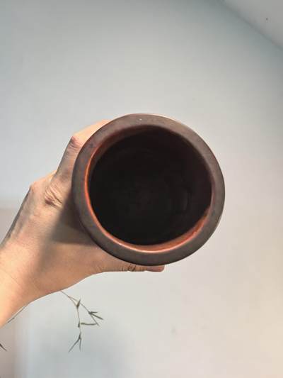 竹雕——《太白醉酒》笔筒 