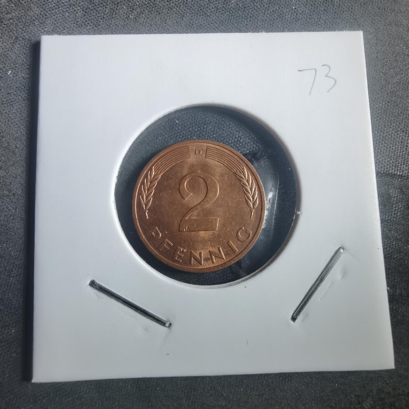 沼泽如烟--第904场 德国1983年2芬尼