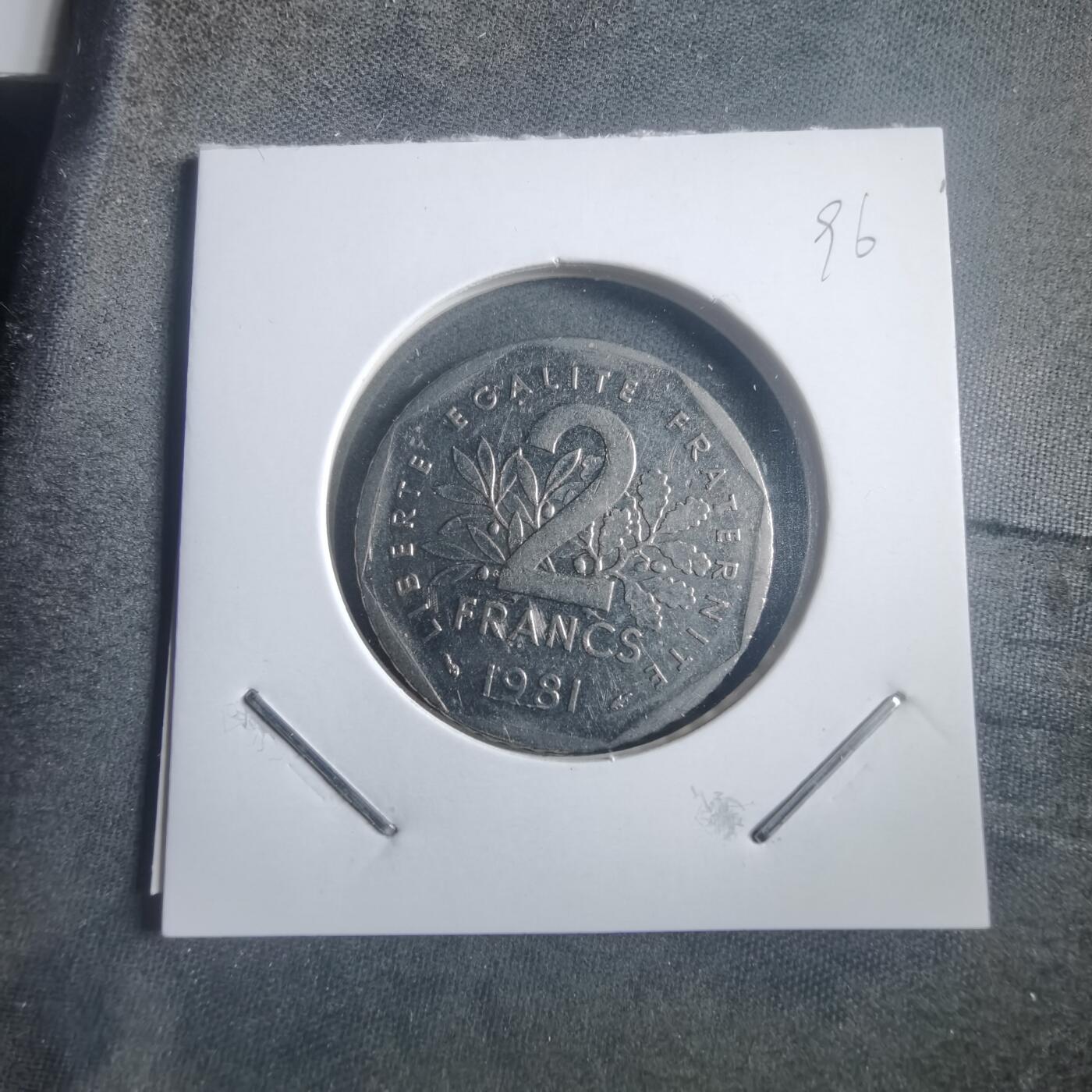 沼泽如烟--第904场 法国1981年2法郎