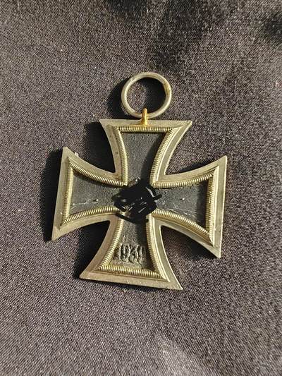 时顺第二十五拍 - 德国二级铁十字，林茨方向出土修复，品相差