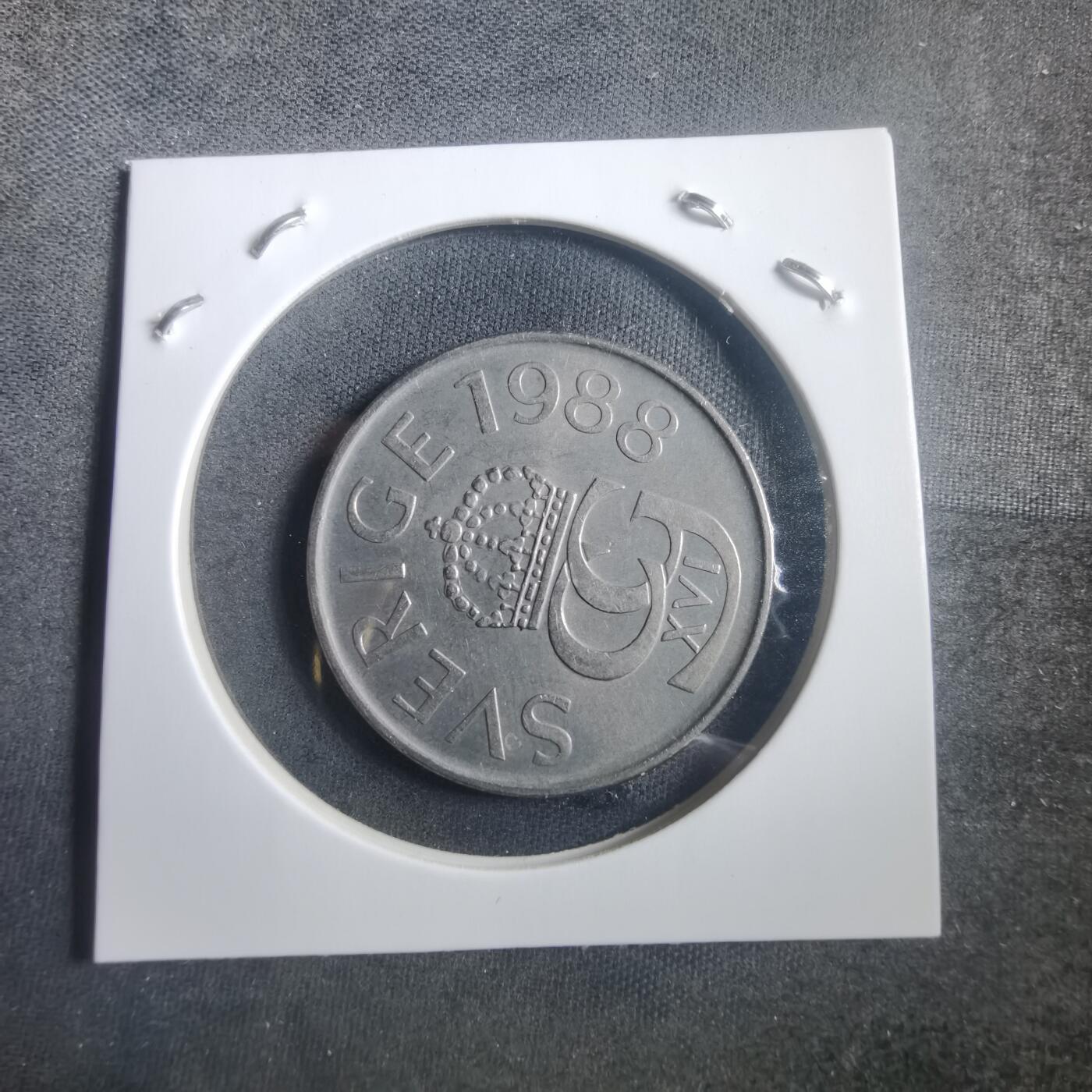 沼泽如烟--第904场 瑞典1988年5克朗