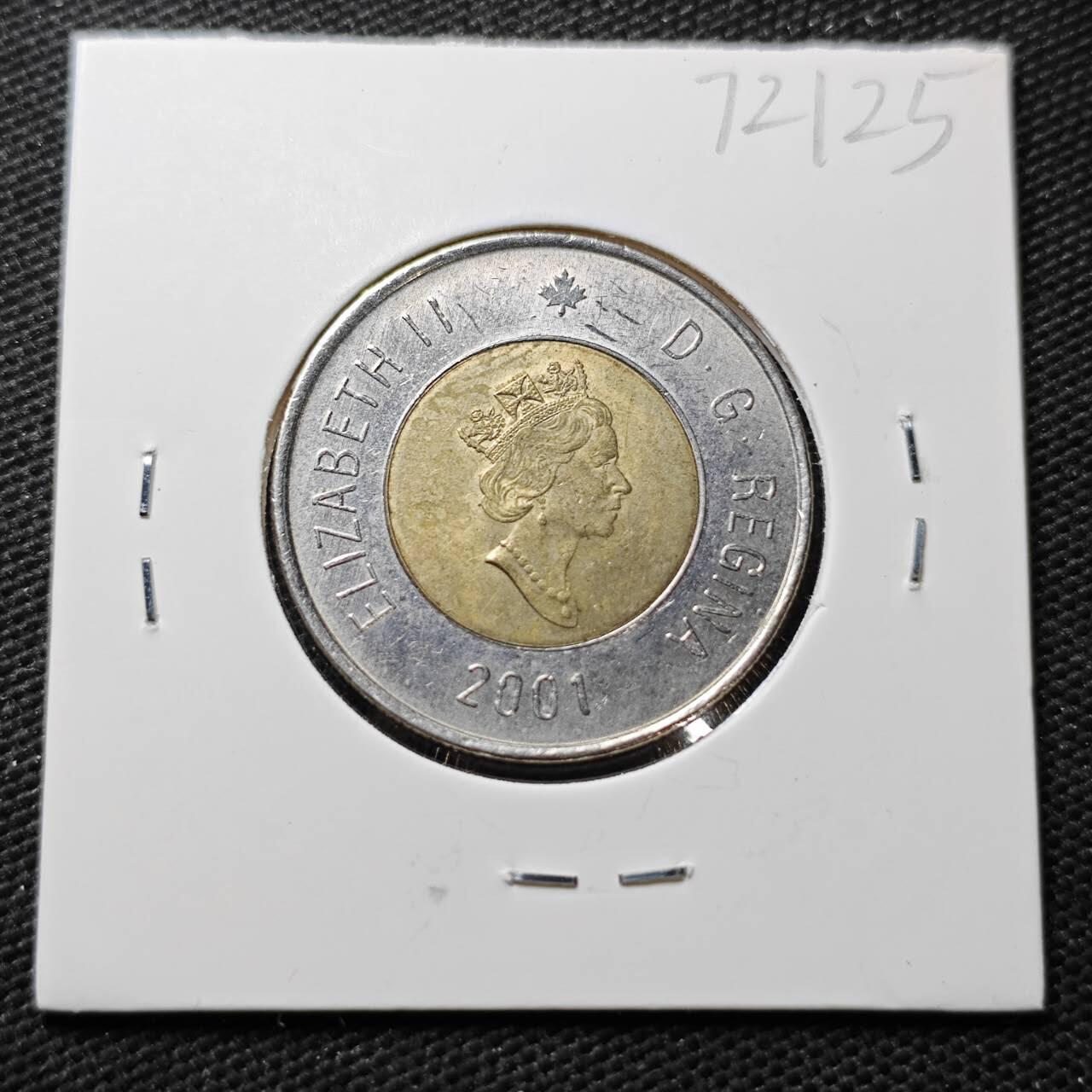 KK钱币收藏小铺  第372场  2月预留时间 周末发货  加拿大2元