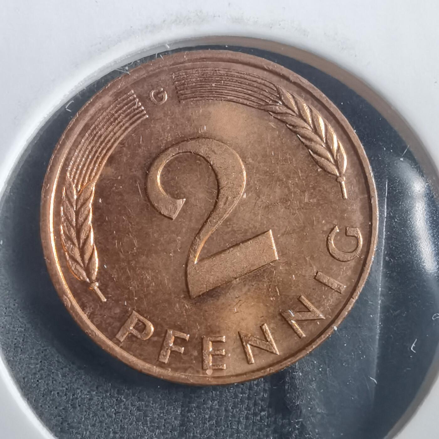 沼泽如烟--第904场 德国1991年2芬尼