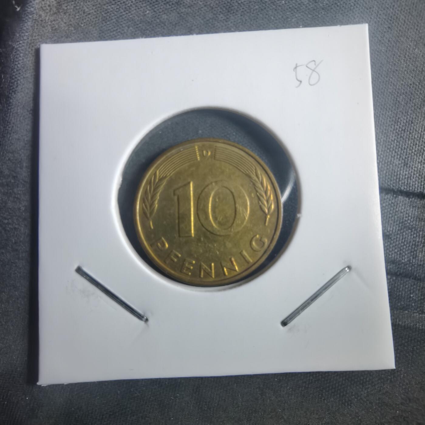 沼泽如烟--第904场 德国1979年10芬尼