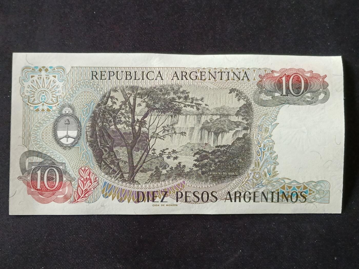 【游宝拍卖】乙巳蛇年87期 佣金1+6% 阿根廷-10比索【全新UNC-】