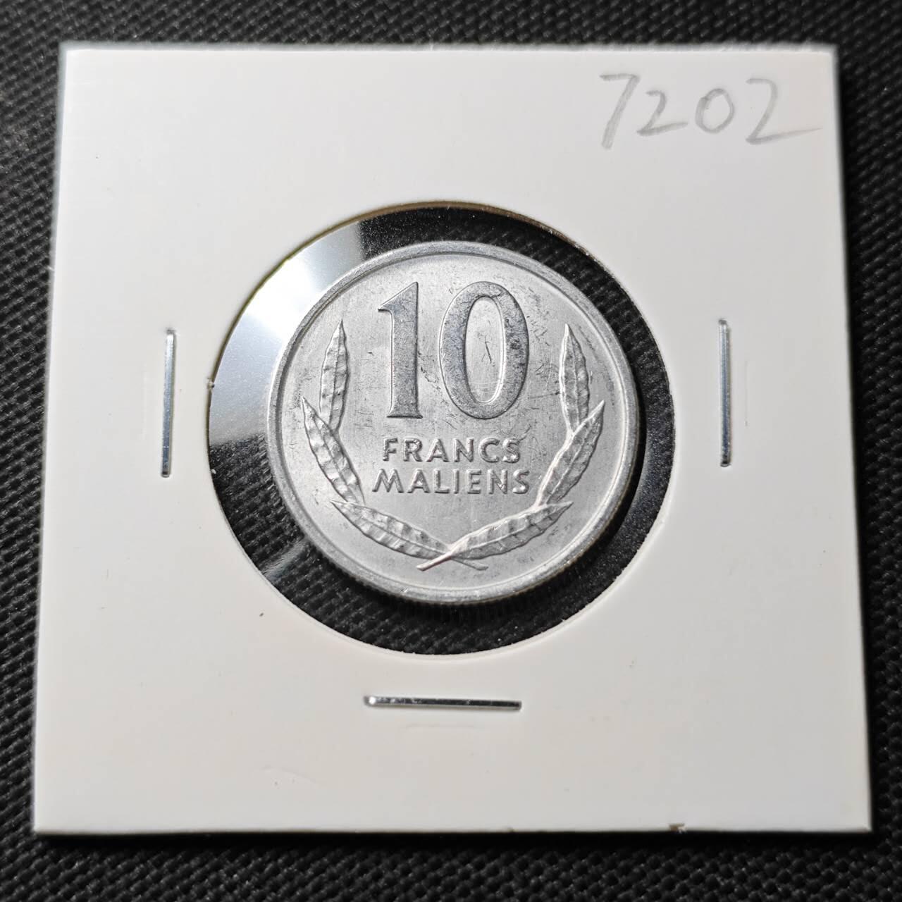 KK钱币收藏小铺  第372场  2月预留时间 周末发货  1961马里10分