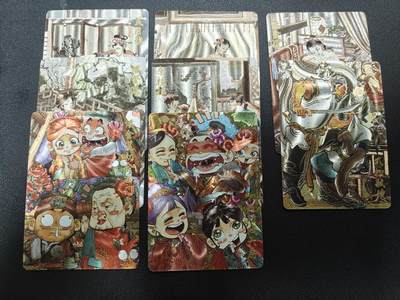 天玑星卡拍第138期《11.17周一截拍》持续收拍收评中 满赠卡需备注 - 超吉梦卡牌 金瓶梅 粗闪 8张 五张艺术版