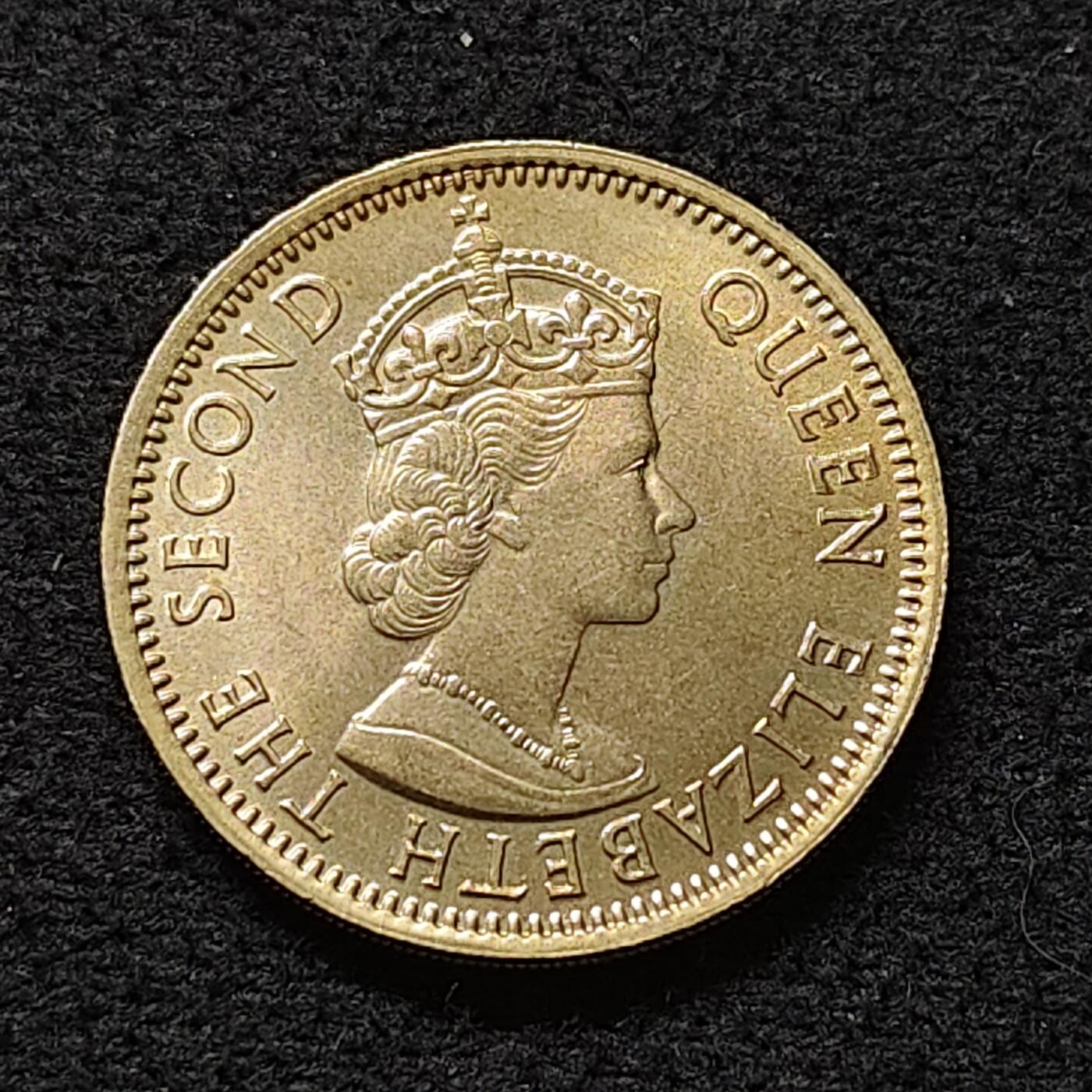 【全场包邮】纯粹捡漏拍478场（免费代拍第15场） 尼日利亚自由邦1961年女王1先令