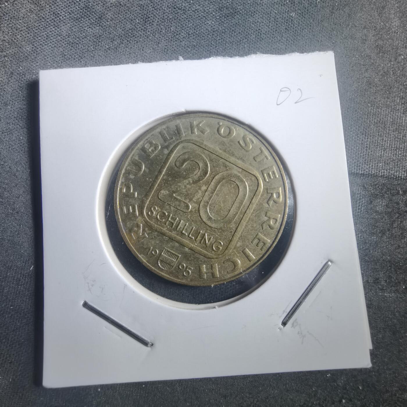 沼泽如烟--第904场 奥地利1995年20先令纪念币