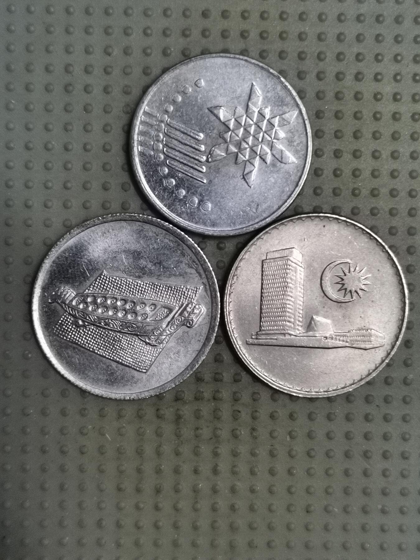 2025年第118场各国散币拍卖（总第118场） 马来西亚10仙3枚