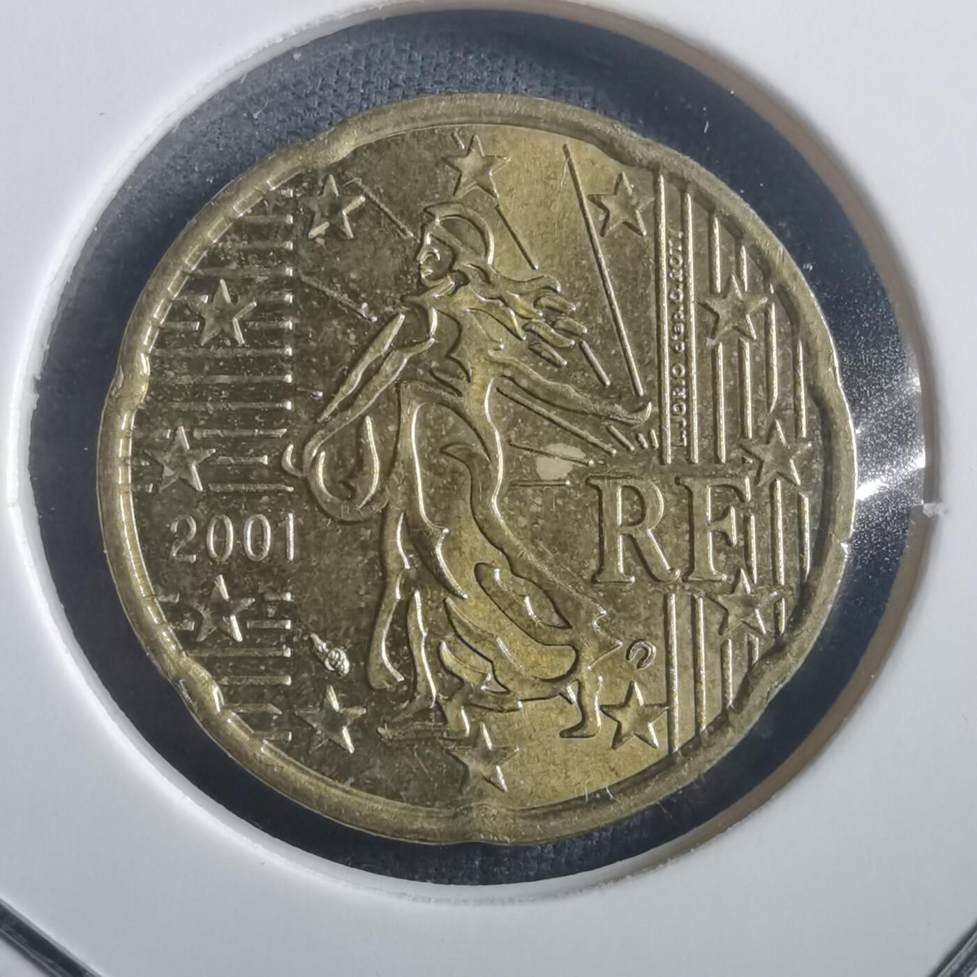 沼泽如烟--第904场 2001年20欧分