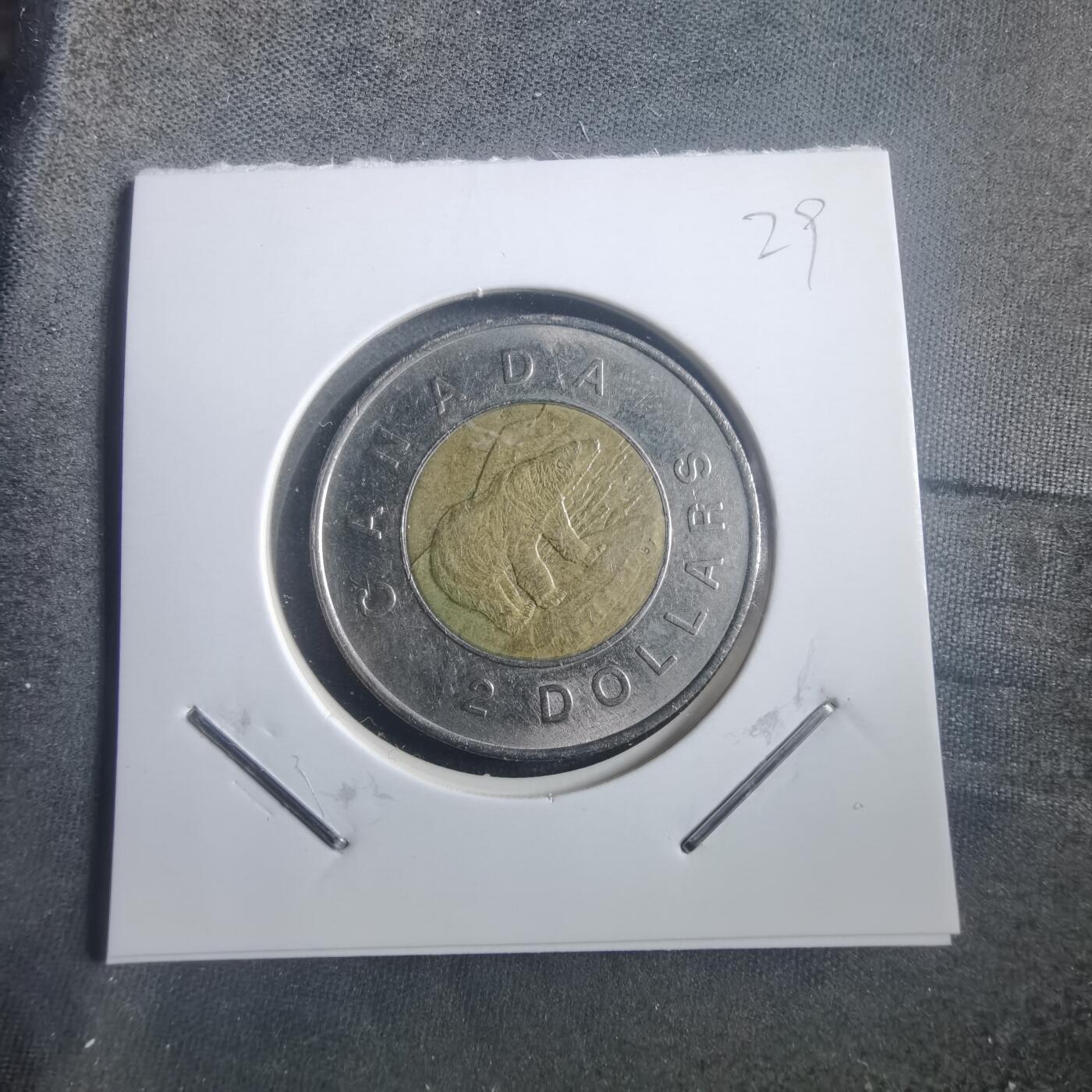 沼泽如烟--第904场 加拿大1996年2元