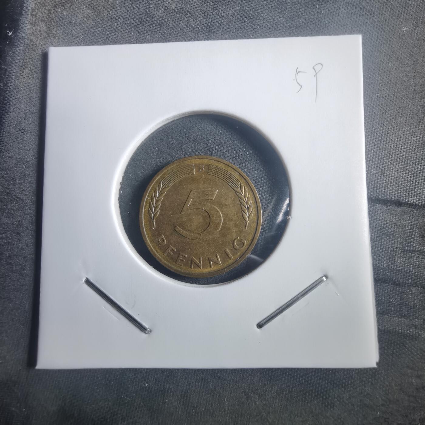 沼泽如烟--第904场 德国1979年5芬尼