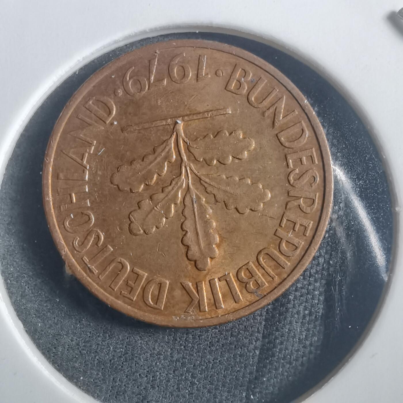 沼泽如烟--第904场 德国1979年2芬尼