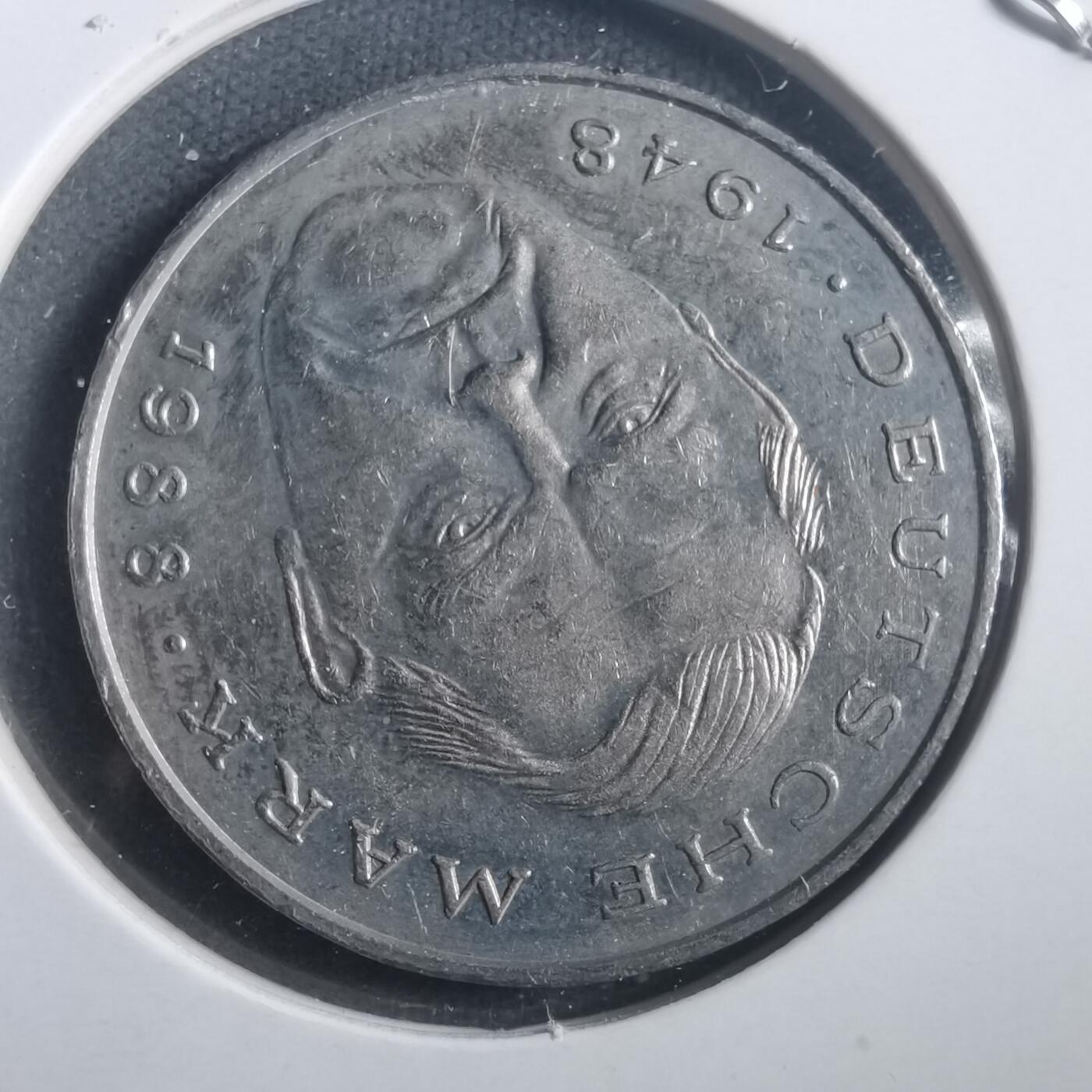 沼泽如烟--第904场 德国1990年2马克