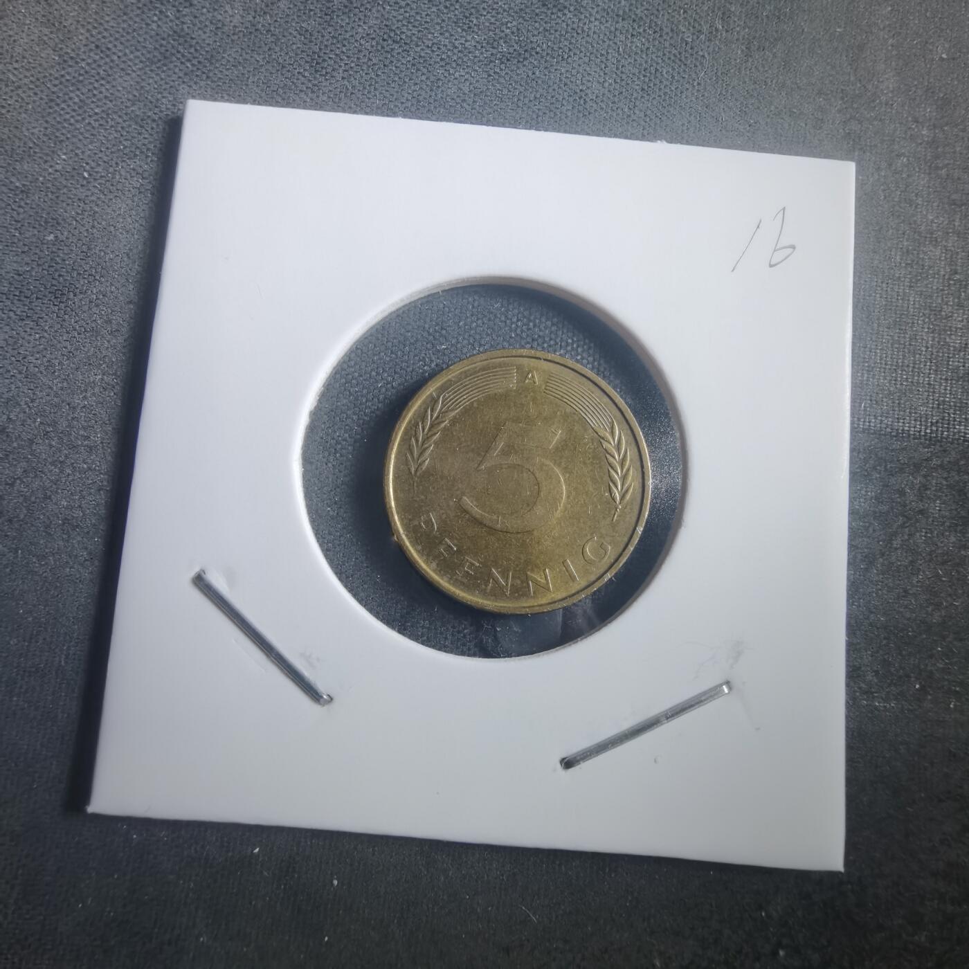 沼泽如烟--第904场 德国1990年5芬尼