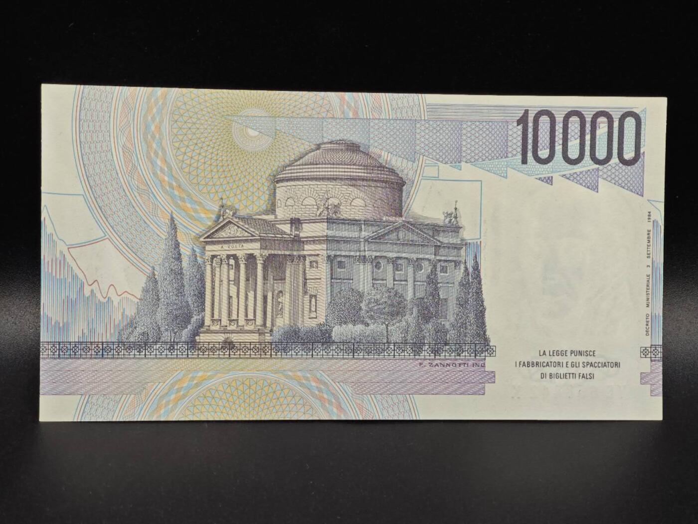 【淘币小摊】限时拍第八百拍  纸币场  满百包邮可预留两周  周一统一发货  意大利10000里拉