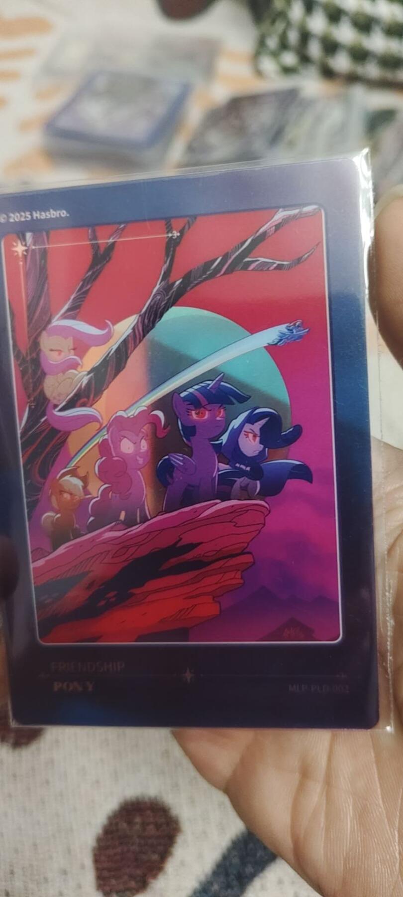 秋原瞳的小店最底价起拍第二期 卡游小马宝莉活动卡